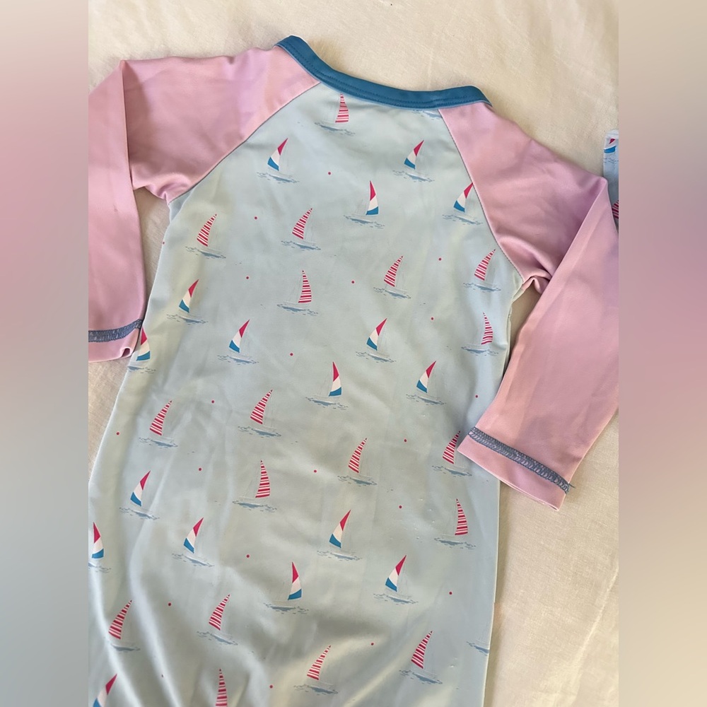 Sailboat Rashguard Romper & Bucket Hat - Baby - Picture 5 of 5